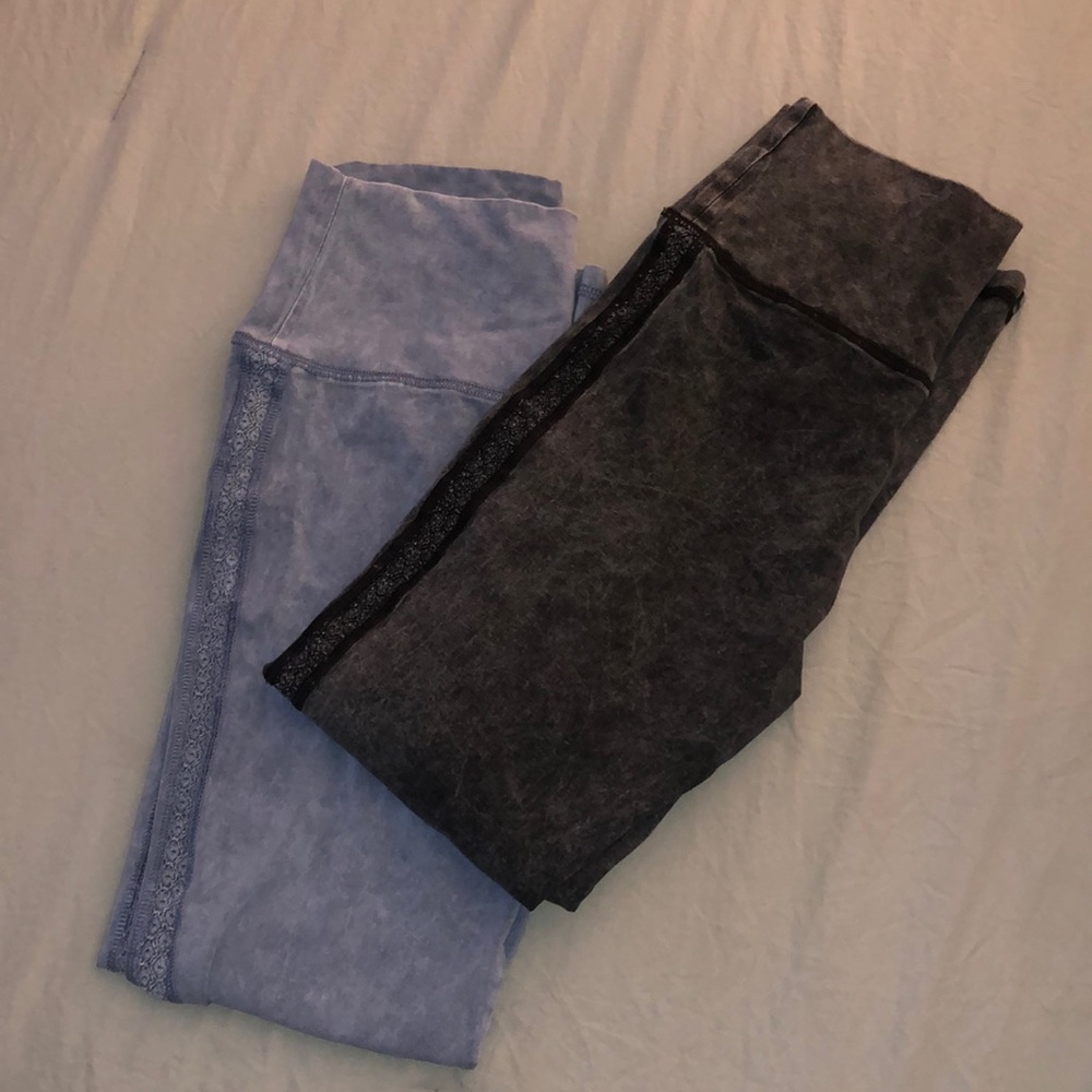 Aerie Lace Leg Leggings